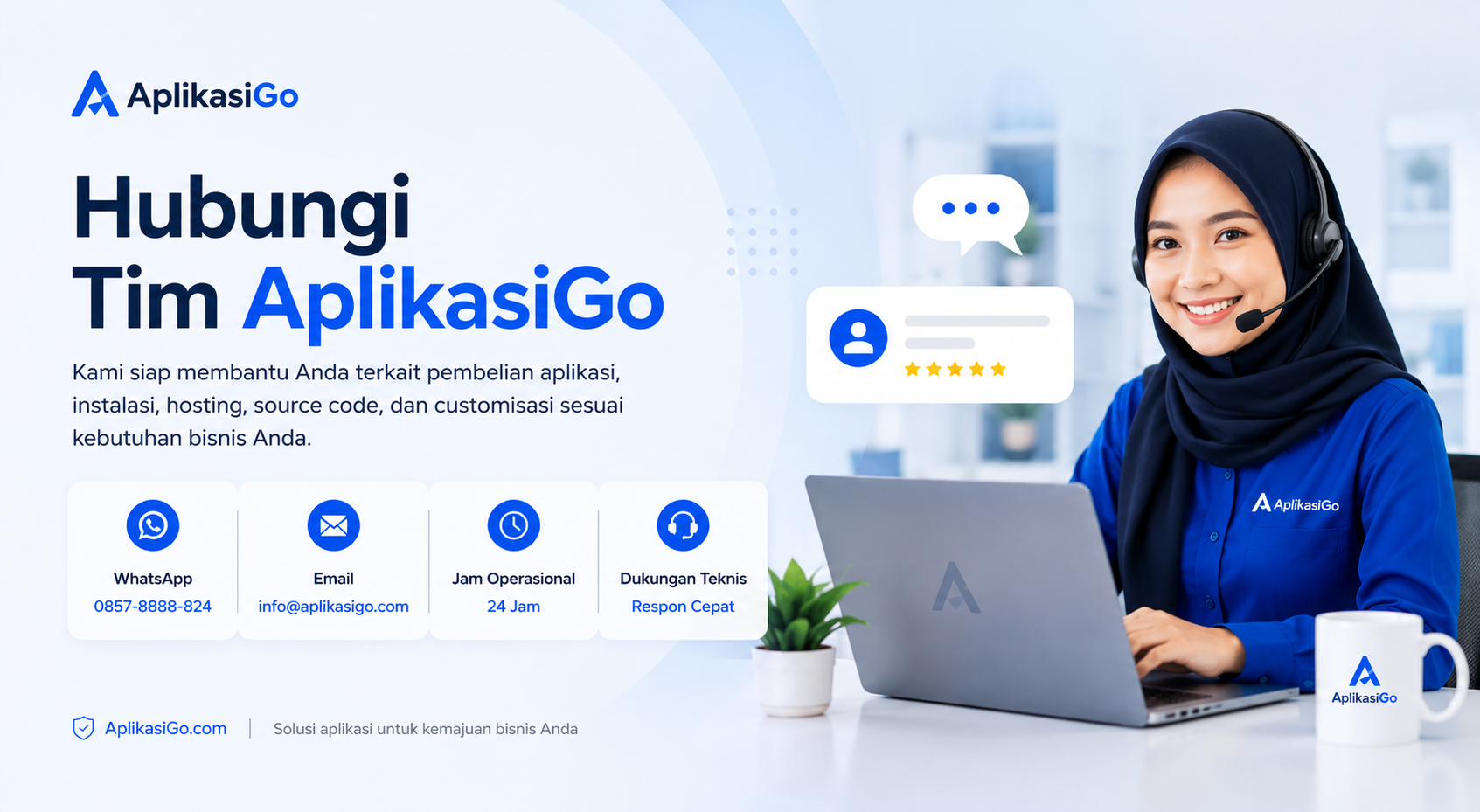 Hubungi AplikasiGo